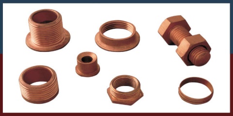 Copper Parts Exporters in India