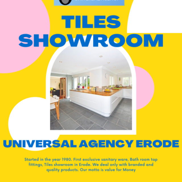 Best Tiles Showroom in Erode - Universal Agency Erode