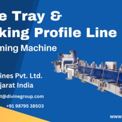 Cable Tray Trunking Machine Manufacturers Roll Forming Line in Rajkot Gujarat India Divine Group Divine Machines Pvt Ltd