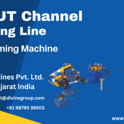Strut Channel Roll Forming Machine Manufacturers Supplier in Rajkot Gujarat India Divine Group Divine Machines Pvt Ltd