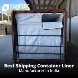 High-Quality Container Liners for Bulk Transport | Rishi FIBC