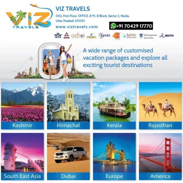 Viz Travels - Travel Agency in Noida Sector - 2