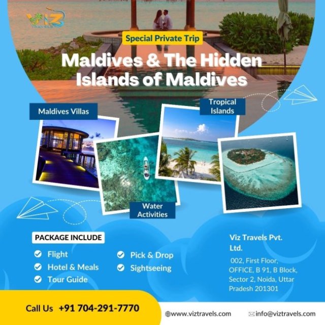 Maldives Tour Packages | Get UPTO 50% OFF