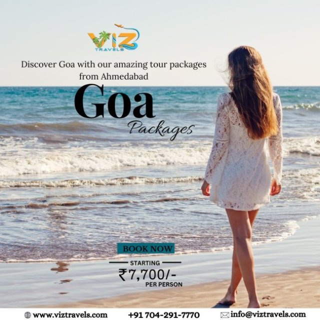 Goa Tour Packages From Ahmedabad | UPTO 40% OFF - Viz Travels
