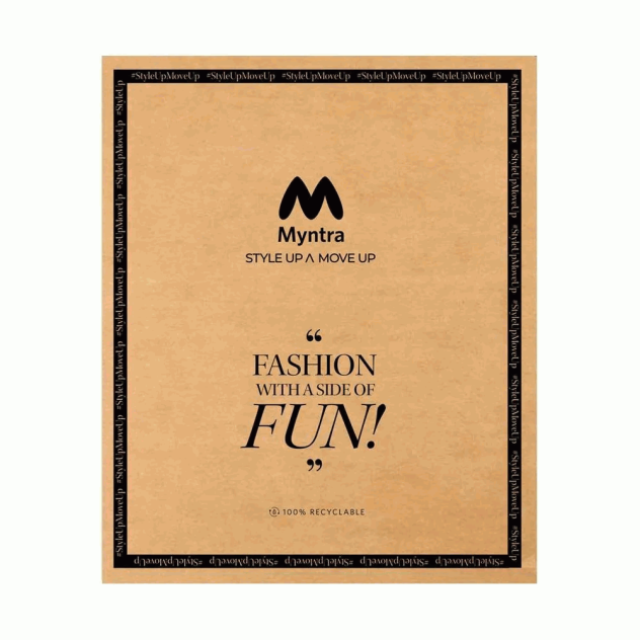 Myntra Branded Paper Courier Bag MPB5 - Avon Packaging