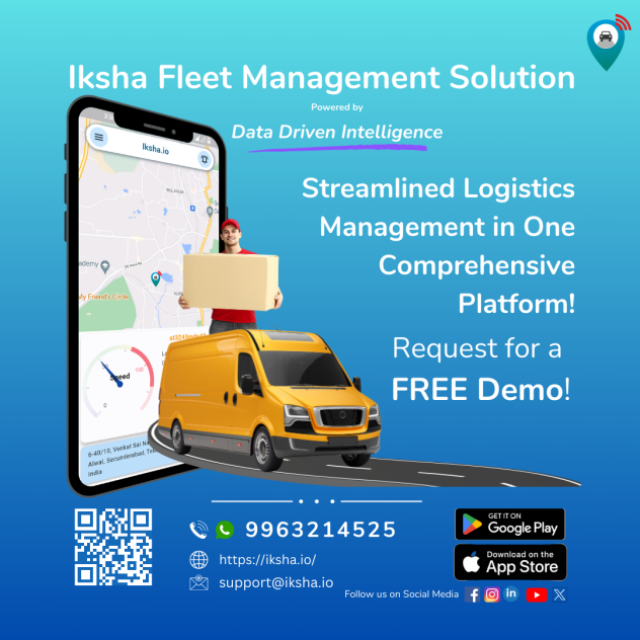 Iksha Fleet Management Solution for Logistics