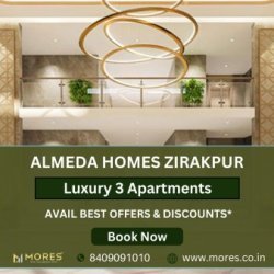 Almeda Homes Zirakpur Luxury 3 BHK Independent Floors